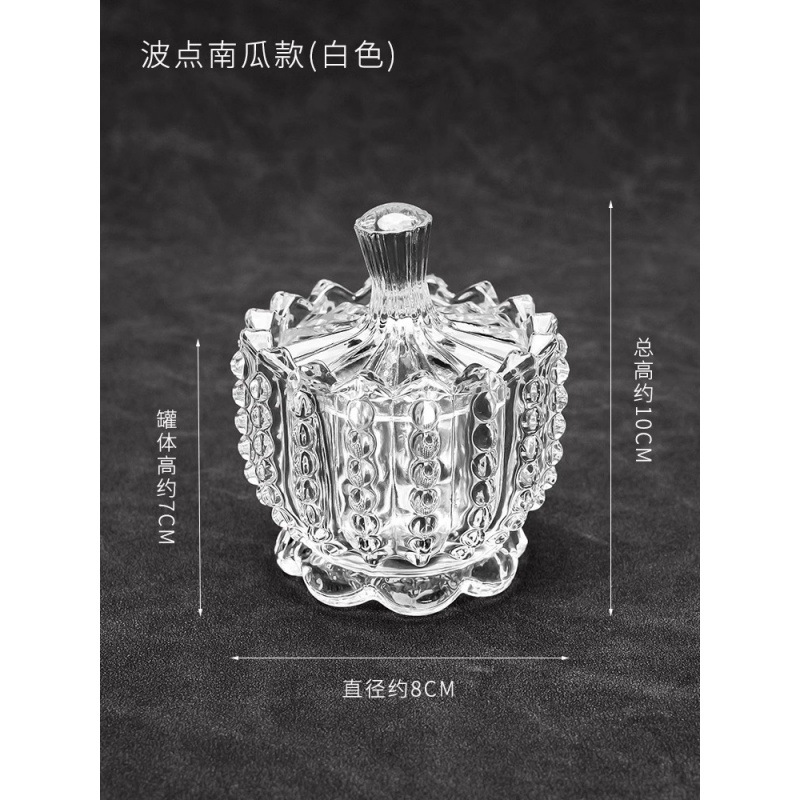 폴카 도트 호박풍(화이트)