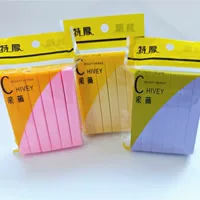 Очень толстые сжатые полоски Caiwei, 12 губок для чистки лица, экспортное качество класса А, расширяемая губка, утолщенные сжатые полоски, завод