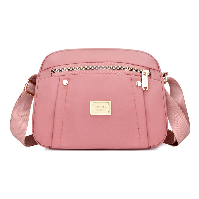 Bolsa de mensajero de tela Oxford para mujer 2023 nueva primavera de mediana edad para mujer bolsa de viaje de gran capacidad hombro nylon madre bolsa todo a juego