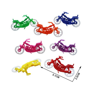Food Gadgets, Toys, Plastic Mini Sliding Motorcycle Models, Canteen Toys, Street Stalls Supply
