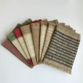 餐垫、杯垫;餐垫、餐巾;桌旗