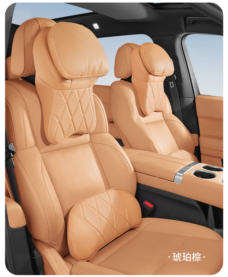 Maybach's New Second-Generation Aviation Cockpit Car Headrest, Four-Season Neck and Shoulder Support Pillow, Car Seat Lumbar Support Pillow