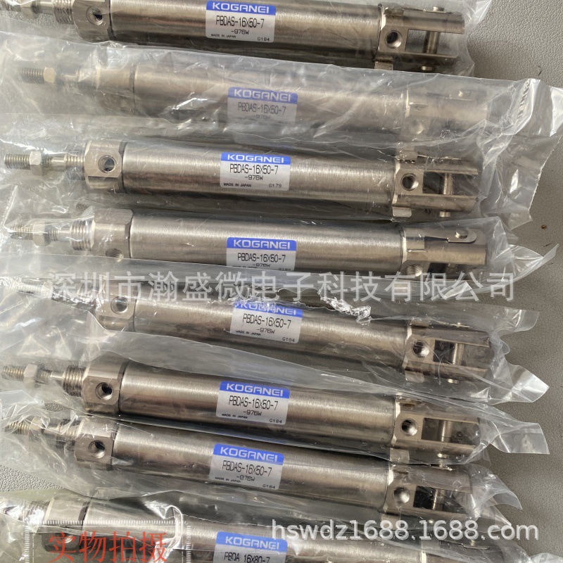 小金井KOGANEI 气缸PBDA16X80-7 全新原装 现货库存 实物图