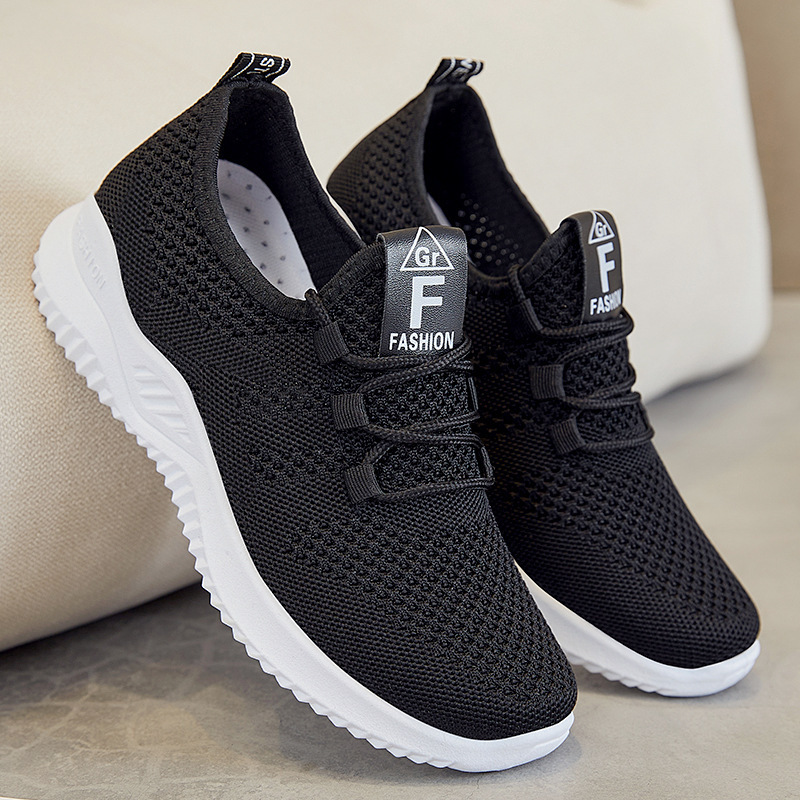 Zapatos de mujer nuevos zapatos de carreras casuales de comercio exterior zapatos de mujer zapatos de regalo transpirables zapatos de suela suave zapatos de deporte
