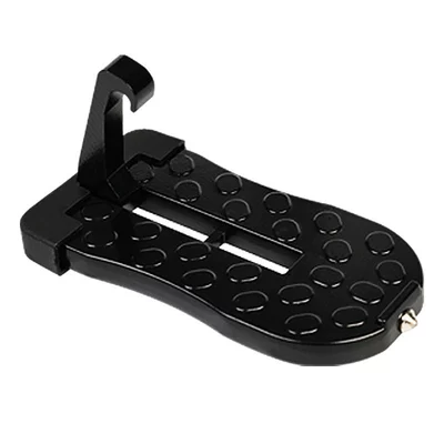hook door pedal with window – Dekorativ pedal başlıqları - black-15x8cm