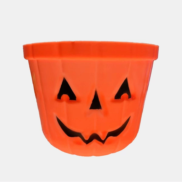 Straight bucket pumpkin barrel
