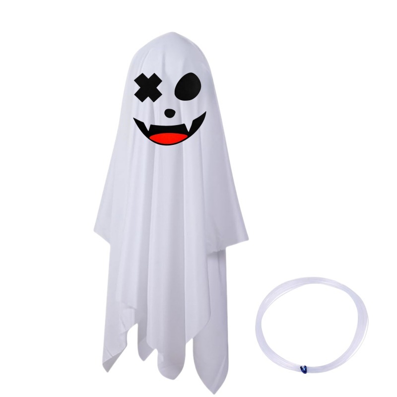 ハロウィン装飾ゴーストペンダント白い布ゴーストペンダント屋外パーティー装飾フロント廊下中庭小道具アレンジメント|undefined