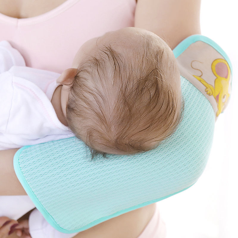 手臂隔汗凉席抱宝宝手臂席夏季喂奶手臂垫哺乳神器批发可代发