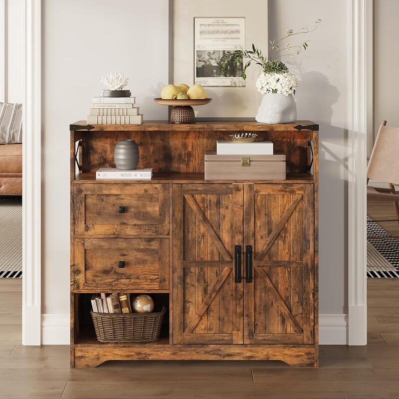 Sideboard Drawer Storage Entrance Storage Cabinet Manufacturer Direct Sales Panel Furniture Modern Coffee Bar with Drawer Cabinet