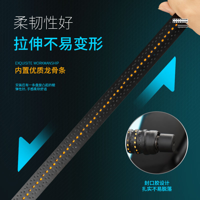 Cubierta de manija de coche eléctrico, correa de bobinado de manija de motocicleta, antideslizante, suave, absorbente de sudor, transpirable, modificación de pegamento de manija de protección