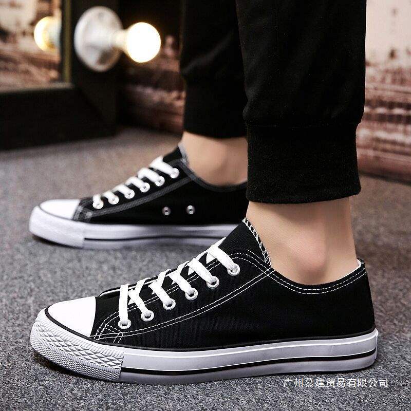 Low-Top Canvas Shoes for Men and Women, Couples, Students, Korean Style Versatile Casual Shoes, Classic Flats, White Shoes, Sneakers H01