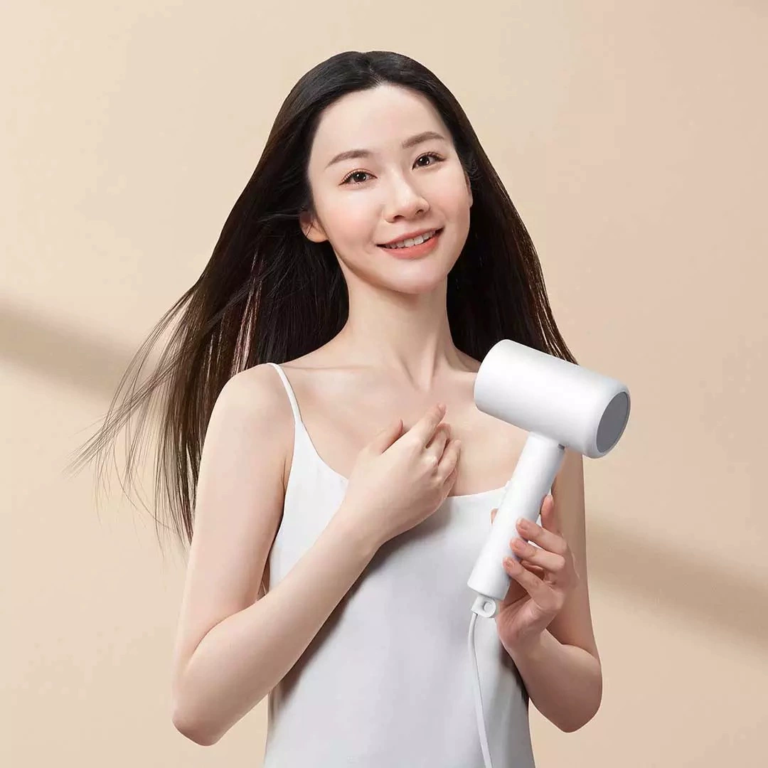Портативный фен Mijia H101 для общежития, бытовой фен, складной, быстрая сушка, с ионным