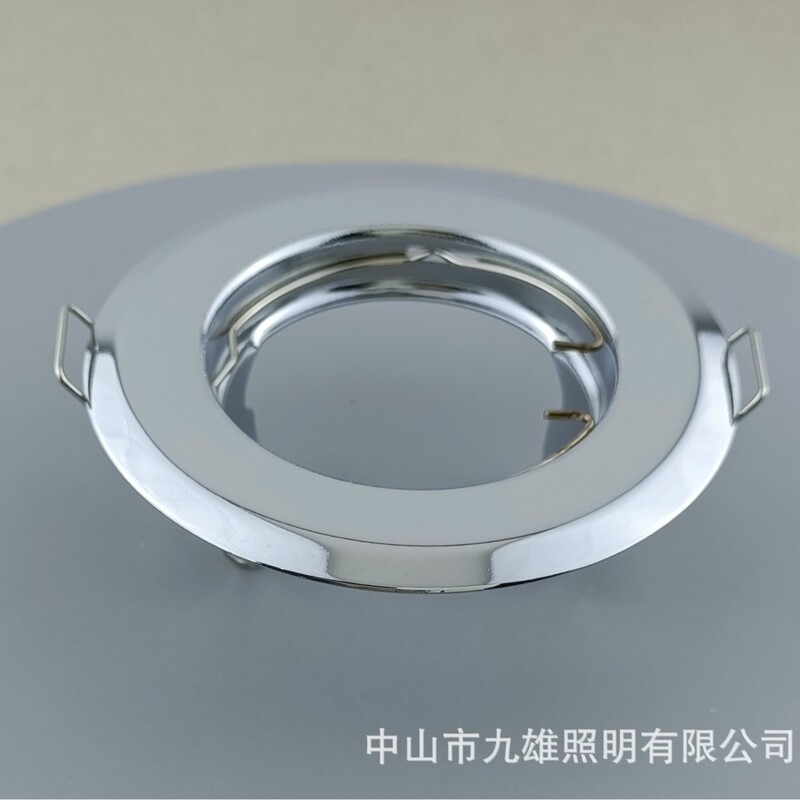 Mr16Gu10 Iron Material Bull's Eye Lamp Housing Kit Bracket Dimmable Ceiling Light Spotlight Downlight Factory Dimmable