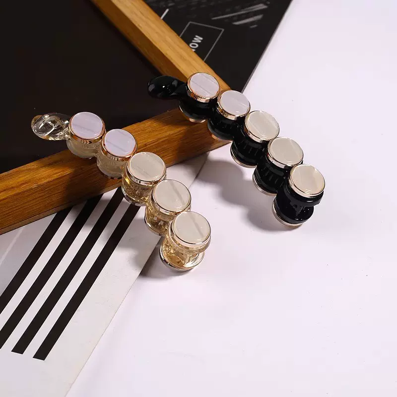 香蕉夹竖夹马尾发夹子头饰头发卡子女竖式后脑勺发量多气质扭夹大