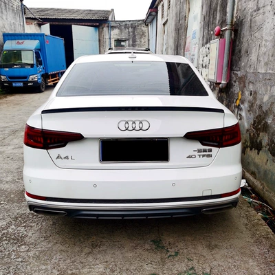 Suitable for Audi A4L, this S4-style small Fixed wind wing