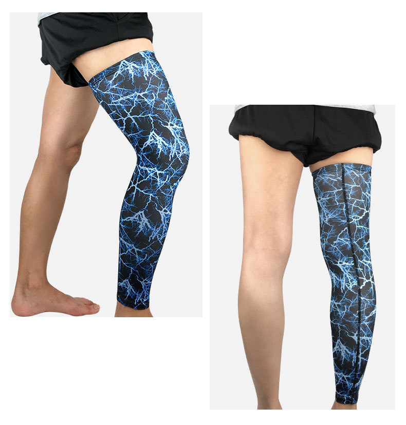 Quick drying breathable basketball pads, summer elastic compression protection, leg socks, cycling and running sports_voghion.com