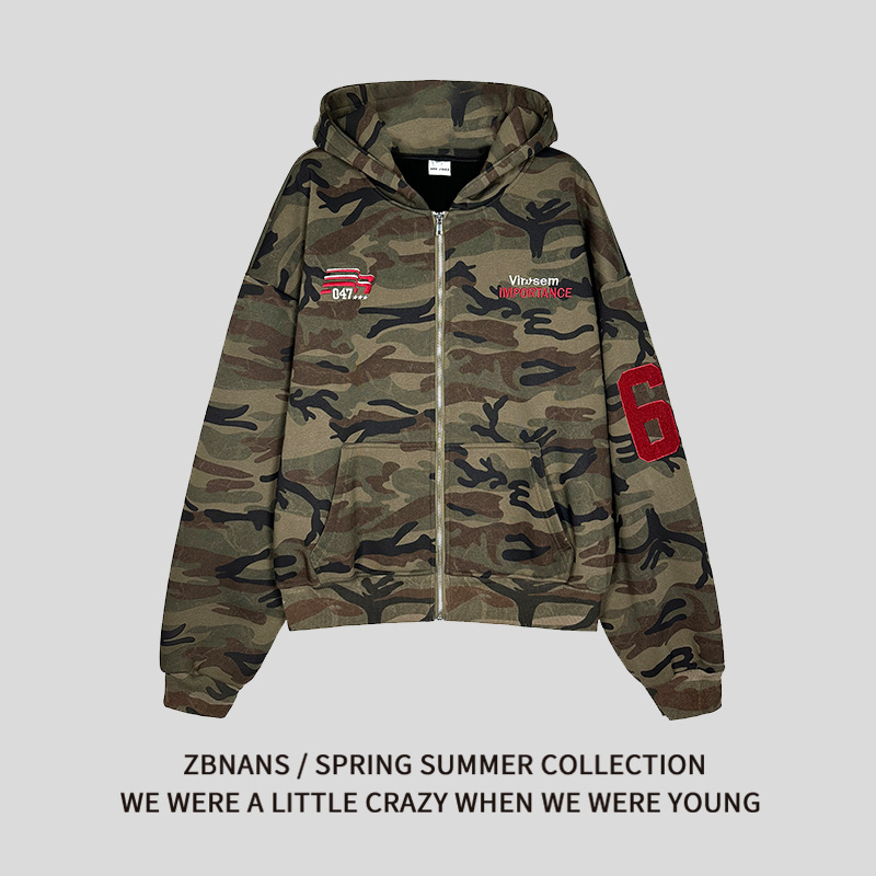 Vintage Camo Hooded Sweatshirt Jacket – Unisex Military Letter Embroidery Zip-Up (M-XL)​_viptrois.com