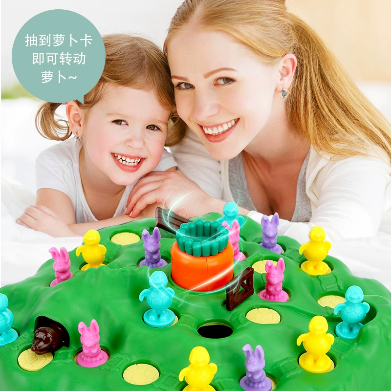 Interactive action game, rabbit, toy