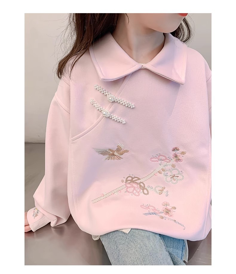Kinder Hoodie Set Für Mädchen Herbst Im Modischen Chinesischen Stil_voghion.com