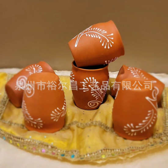 Mojito Terracotta Cocktail Glass Mexican Pottery Cup Red Clay Cup Terracotta Cocktail Glass Terracotta Cup