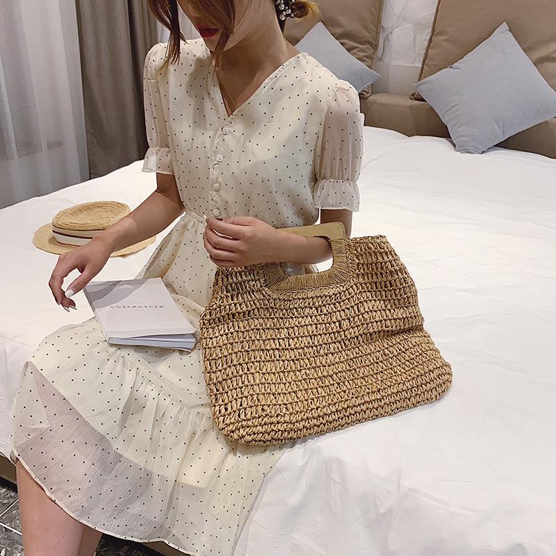 Women's Handbag Retro Hand-woven Bag 3