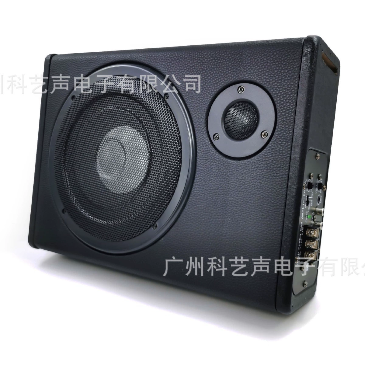 10-дюймовый автомобильный звук тигра ультра-тонкий сабвуфер 12 В с высоким содержанием активного автомобильного сиденья