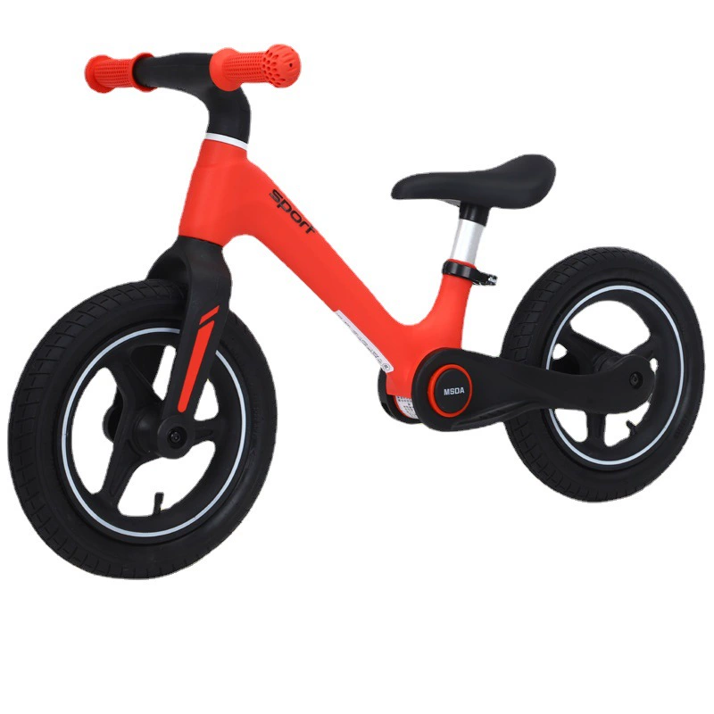 Children's balance bike, folding walker