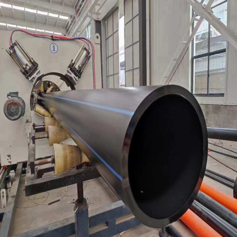 PE给水管大口径直管自来水管 黑色聚乙烯PE给水管 市政工程PE直管