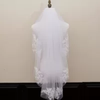 Классическое короткое Кружевное кружевное свадебное платье со стразами вуаль AliExpress Amazon однослойный пояс из пряжи гребень для волос BV93