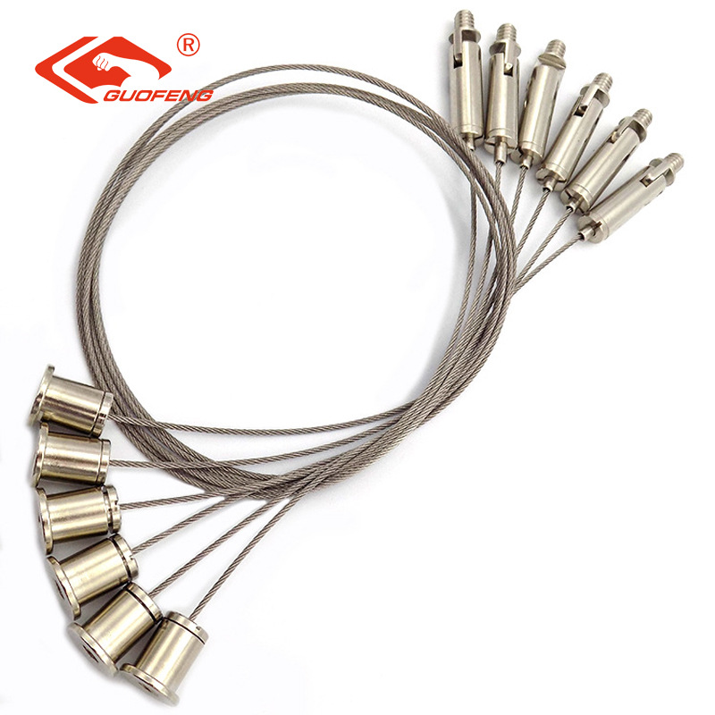 Suministro directo de fábrica de accesorios universales para faros, soportes de cable de 1.5 para iluminación de carpas de cultivo, cuerdas para colgar