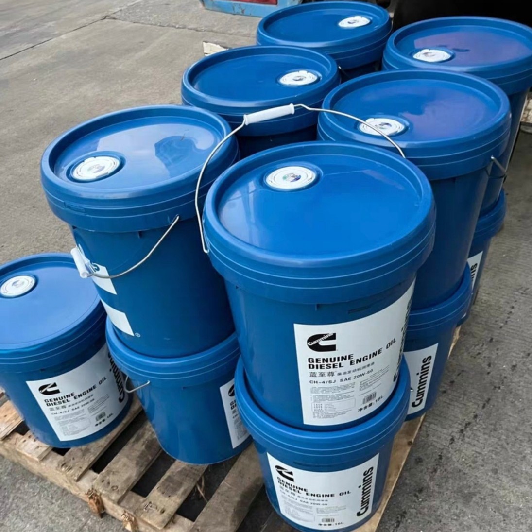 正品康明斯超级蓝至尊发电机专用柴油发动机专用机油ch15W-40
