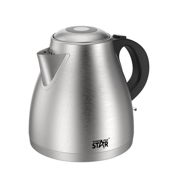 국경 1.2L 스테인레스 스틸 가정용 작은 반대로 건조한 불타는 주전자 전기 주전자