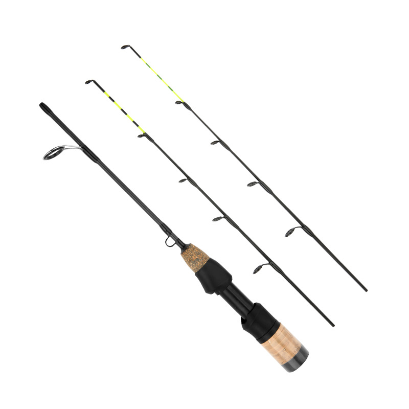 Jiawei lanza de hielo 60cm invierno lanza de invierno junta luya lanza de pesca mano recta al por mayor