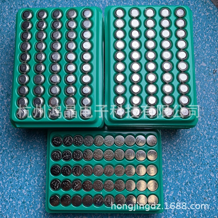 锌锰纽扣电池AG13AG10手表小夜灯led灯玩具礼品电子1.55V电池