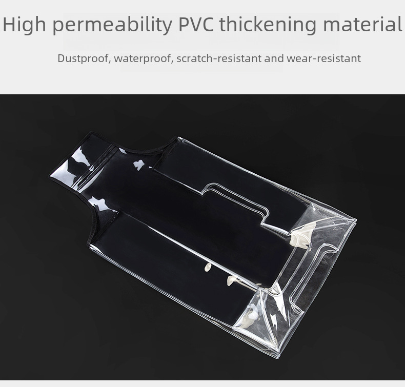 PVC transparent luggage case protective cover suitcase trolley case cover sports dust cover cross-border wholesale generation