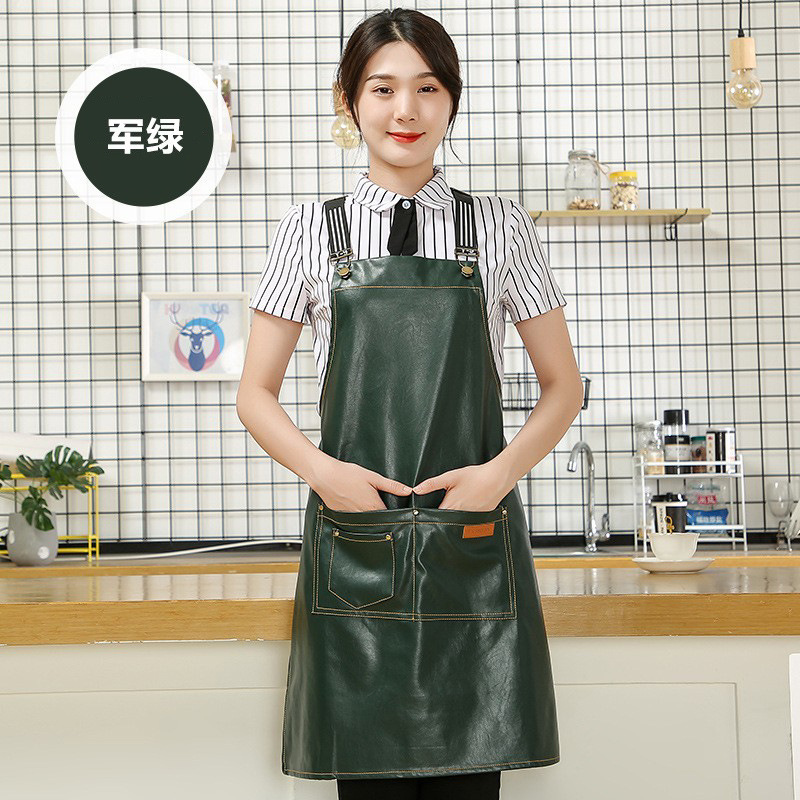 Carta cinta cuero impermeable ejército verde