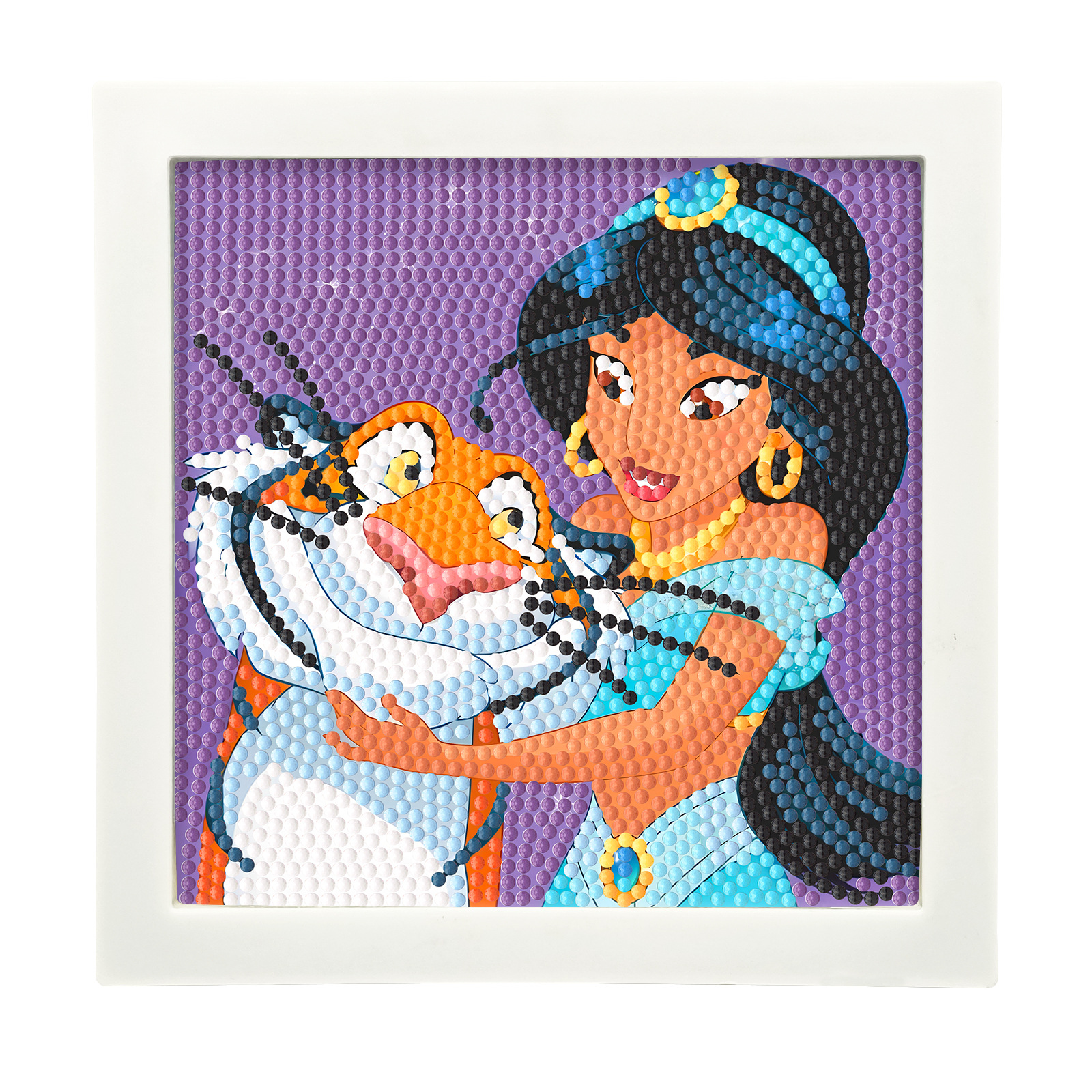 Diamante dibujos animados perimetrales DIY puntuales manuales perforación pintura decorativa soporte de plástico puede ser distribuido al por mayor