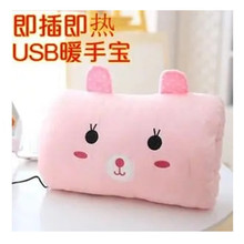 各式暖手枕批发卡通暖枕USB Warm pillow出口USB加热暖手宝靠垫