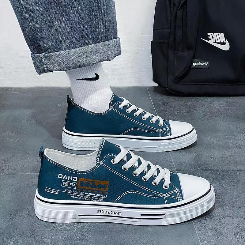 Zapatos de hombre coreanos invierno 2026 nuevo deportivo casual delgado para hombres zapatos de lona transpirables resistentes al desgaste