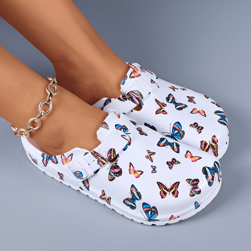 F 42523 EVA Closed-toe Slippers EVA 包头拖鞋跨境速卖通亚