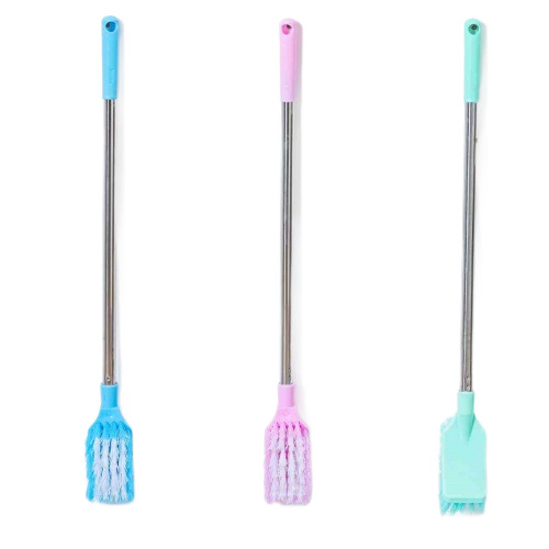30 tipos de cepillo de inodoro de plástico creativo cepillo de inodoro multicolor sin esquina muerta cepillo único limpieza de baño doméstico