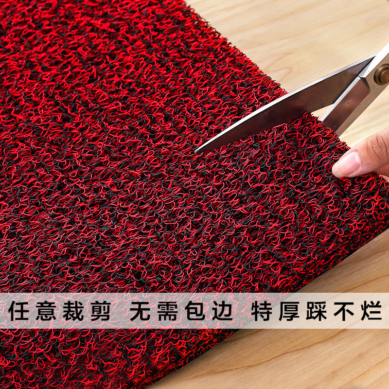 Car Wire Loop Floor Mat Single Piece for Driver's Seat, Single Piece for Passenger Seat, Rear Seat Carpet-Style Universal Car Mat, Special Floor Mat
