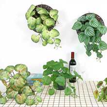 仿真绿植客厅绿萝墙挂墙壁挂植物装饰假花室内吊兰墙上墙花吊花包