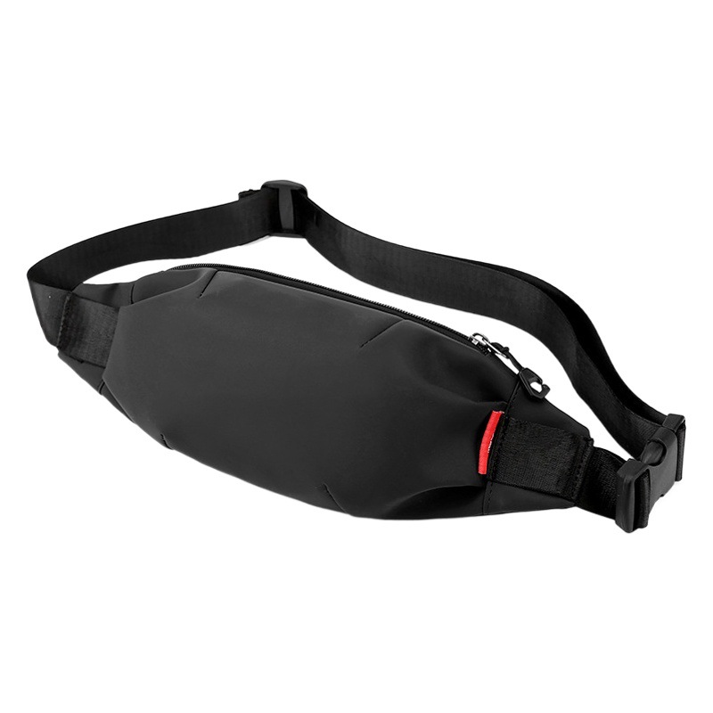 INS bolsa de pecho de los hombres casuales al aire libre versátil simple bolso de mensajero de hombro impermeable nuevo estudiante universitario bolsa de cintura de moda