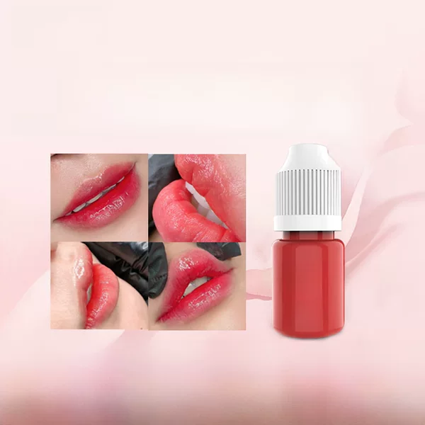 Tattoo Ink, High-End Nuo Jiao Resap Lip Ink, Easy to Apply, Safe, Natural Nude Lip Tint