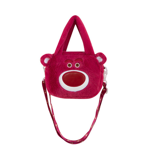Manufacturers wholesale new plush toy bags, grabber dolls, foreign trade doll bags, doll shoulder handbags