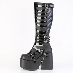 Platform Shoes Lolita Punk Diablo Cosplay Lolita Shoes Boots Chain Boots