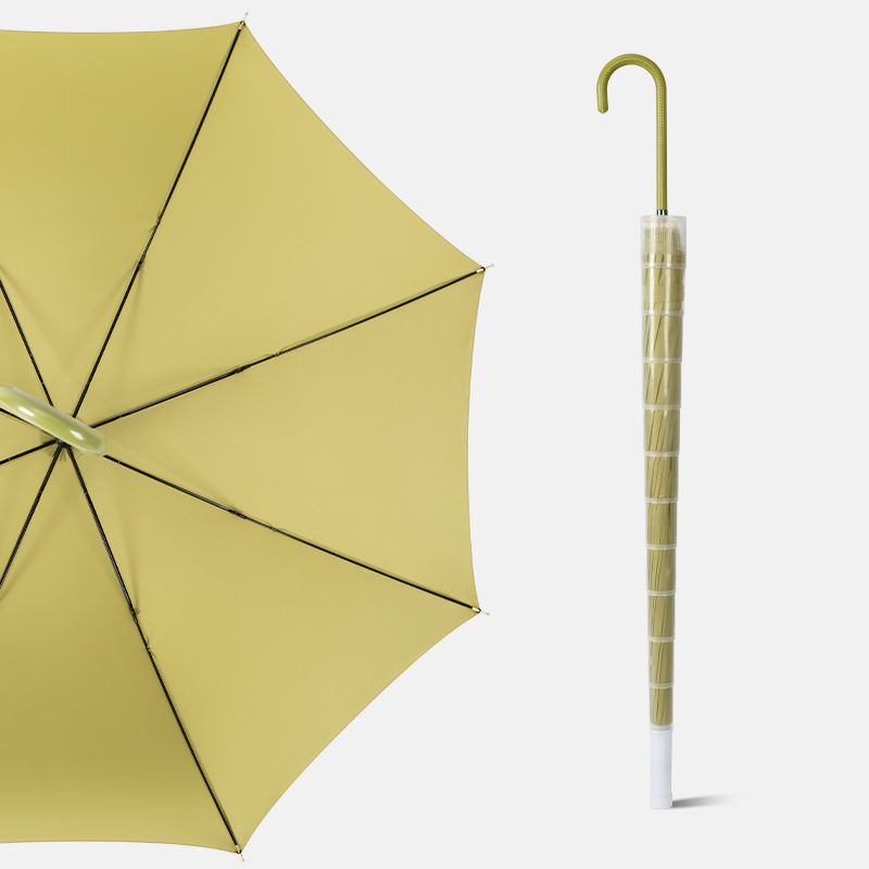 [곡선형 손잡이 색상] 8본 말차 그린 방수 케이스 - 자동