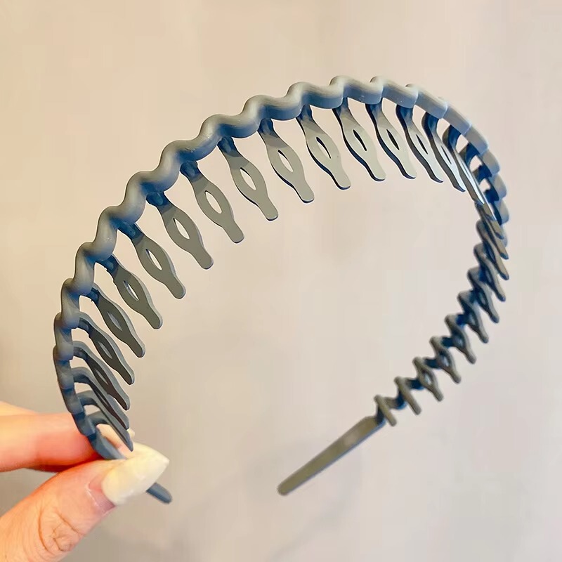 洗顔、フェイシャルマスク、ヘアバンド、レディースヘッドバンド、シンプルなネットセレブの歯付き小枝毛整理品、ヘアバンド、ヘアピン|undefined