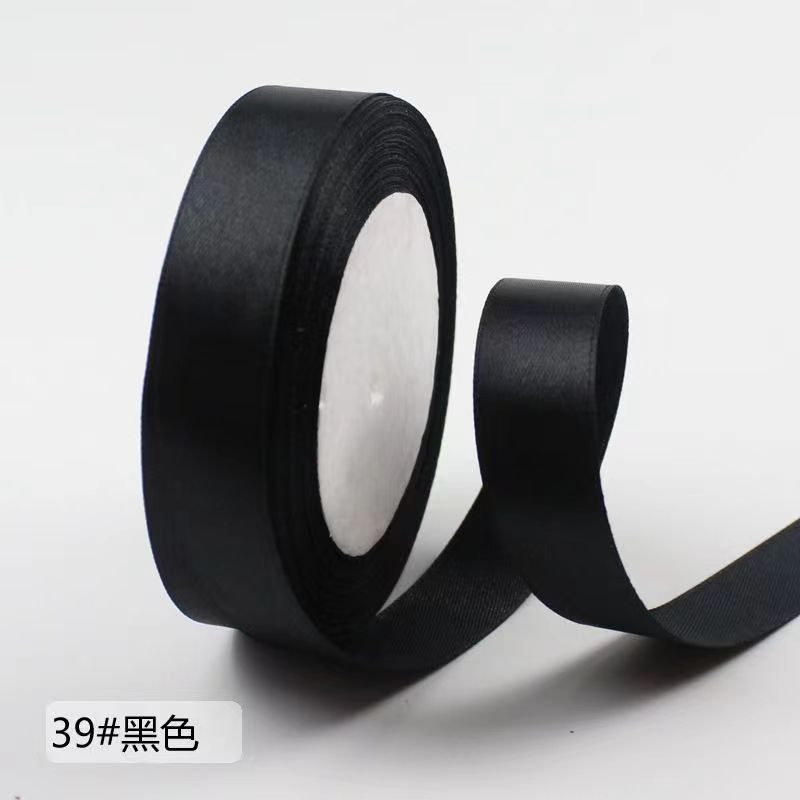 2cm cinta regalo embalaje cinta de poliéster pastel de boda decoración vendaje accesorios para el cabello banda para el cabello